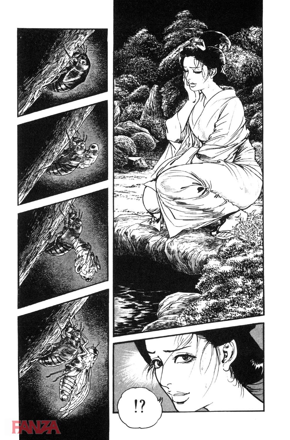 【エロ漫画】時代劇シリーズ 8～露化粧～ - ページ018