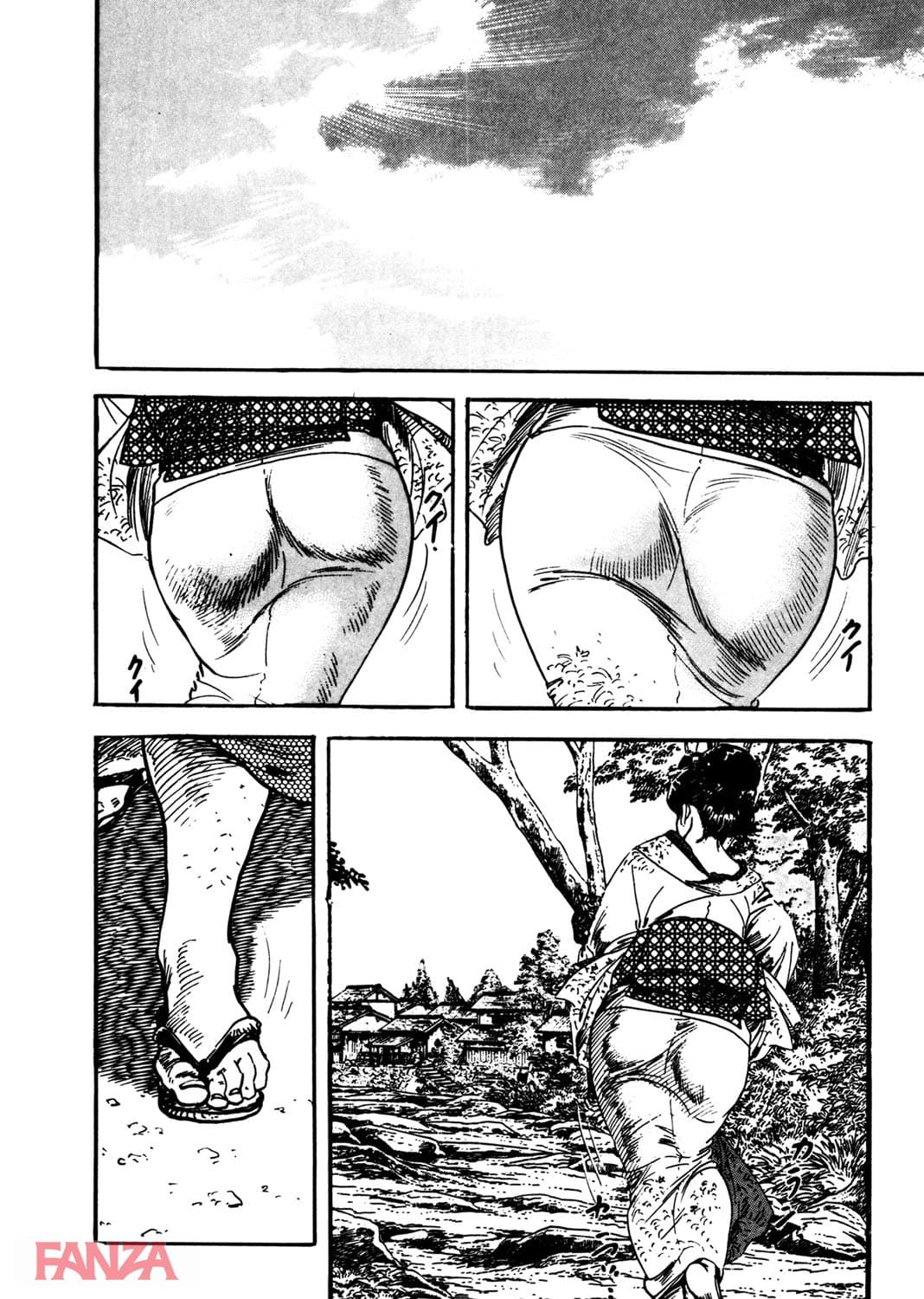 【エロ漫画】時代劇シリーズ 11～淫れ肌舞い～ - ページ009